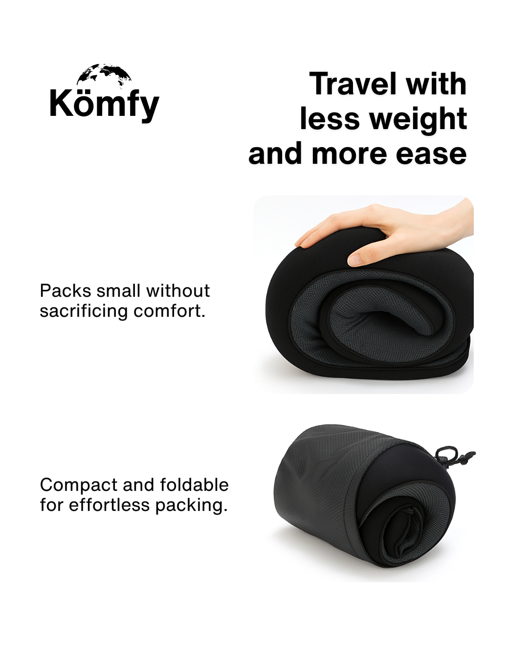 Kömfy Flex - Travel Neck Pillow