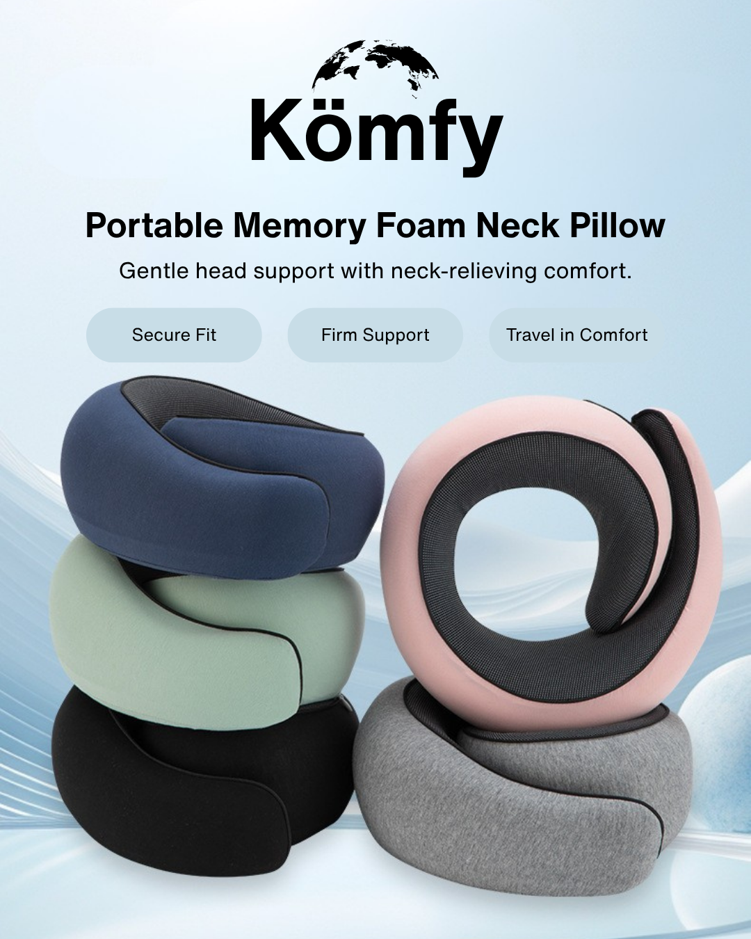 Kömfy Flex - Travel Neck Pillow